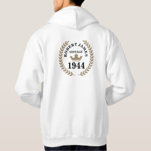 Sudadera Vintage Cualquier Cumpleaños
