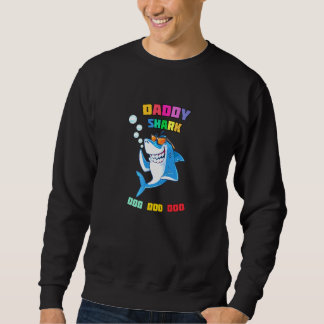 Sudadera Vintage Daddy Shark Doo Doo Doo Fun