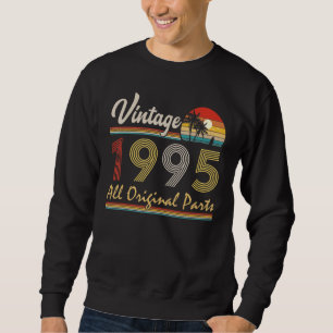 Sudadera Vintage de 27 años 1995 Todas las piezas originale