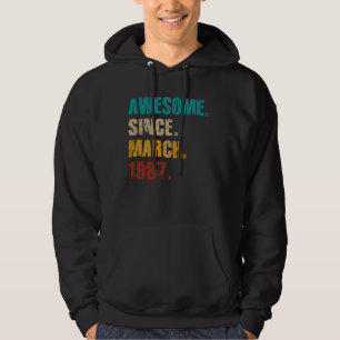Sudadera Vintage de 38 años asombroso desde marzo de 1987 3