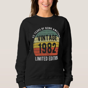 Sudadera Vintage de 40 años 1982 40