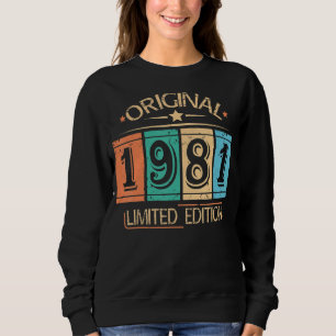 Sudadera Vintage de 42 años 1981 Edición limitada 42ª Bir