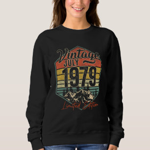 Sudadera Vintage de 43 años julio de 1979