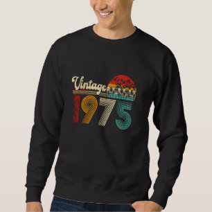 Sudadera Vintage de 50 años hecho en 1975 Retro 50th Birth