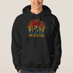 Sudadera Vintage de 55 años junio 1967 55º cumpleaños
