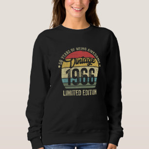 Sudadera Vintage de 56 años 1966 56th Bday