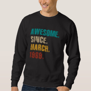 Sudadera Vintage de 56 años asombroso desde marzo de 1969 5