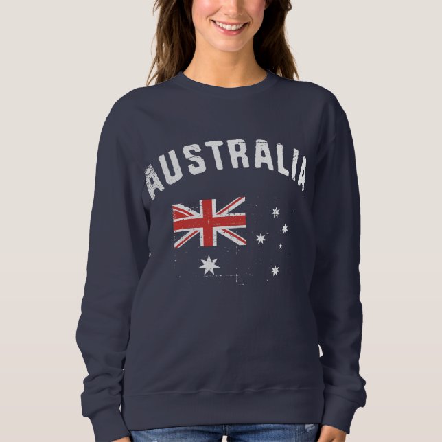 Sudadera Vintage de Australia (Anverso)