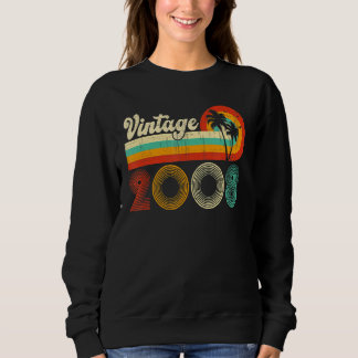 Sudadera Vintage de cumpleaños 2008 Niños retro de 14 años