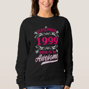 Sudadera Vintage de cumpleaños de mujeres septiembre de 199