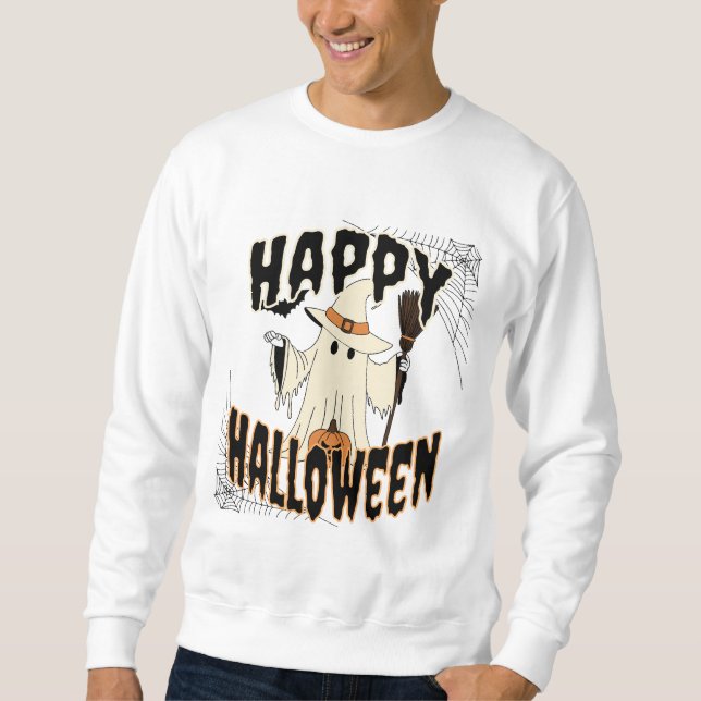 Sudadera Vintage de Halloween (Anverso)
