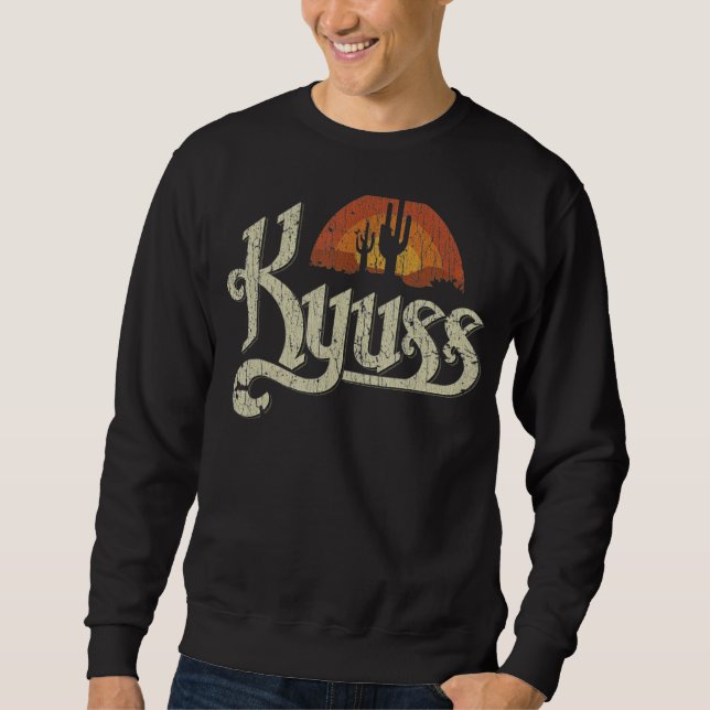 Sudadera Vintage de Kyuss Sunset 1987 (Anverso)