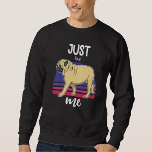 Sudadera Vintage de perro de pug 65