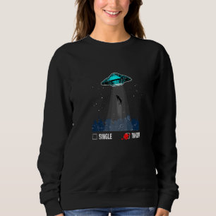 Sudadera Vintage De Secuestro De Alien Único O Tomado
