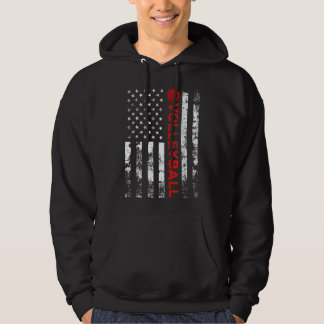 Sudadera Vintage de voleibol bandera estadounidense 684