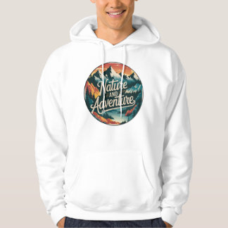Sudadera Vintage de Wanderlust: Paisajes de la naturaleza r