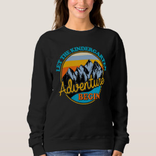Sudadera Vintage Deja que comience la aventura de jardín de