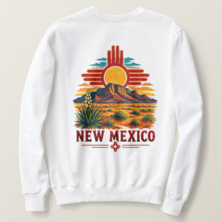 Sudadera vintage del sol de Zia del desierto de Nu