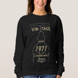 Sudadera Vintage desde 1971, Elaborado Con Finesse Retro 53