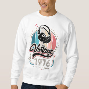Sudadera Vintage desde audífonos de 1976