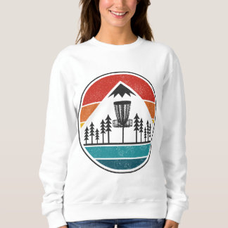 Sudadera Vintage Disk Golf Frolf Retro Frisbee Disk Golfer
