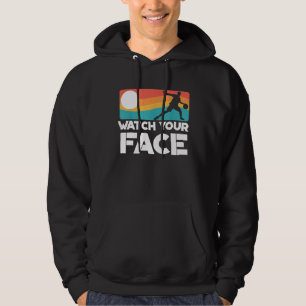 Sudadera Vintage Divertido Estilo Surf de Dodgeball Cuida T