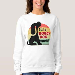 Sudadera Vintage Doggy Dog Pet Lover