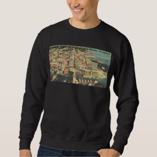Sudadera Vintage Downtown Miami, Florida - años 60