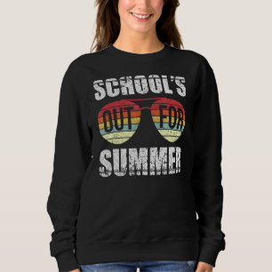 Sudadera Vintage El Último Día De Las Escuelas De Verano