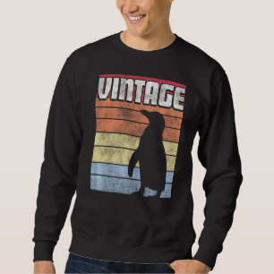 Sudadera Vintage estilo retro de pájaro pingüino 70s 80s 90