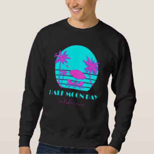 Sudadera Vintage Family Vacation California Half Moon Bay B