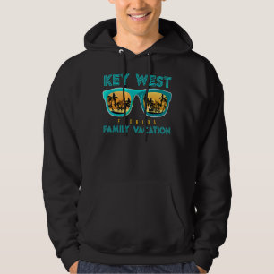 Sudadera Vintage Family Vacation Florida Sungafas Key Wes