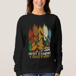 Sudadera Vintage Father s Day Best Camping Dad Ever Family 