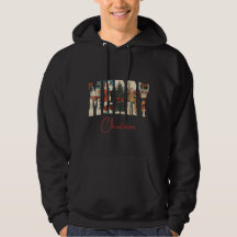 Sudadera vintage Feliz Navidad