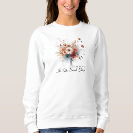 Sudadera Vintage Find Beauty Positive Cita Wildflower