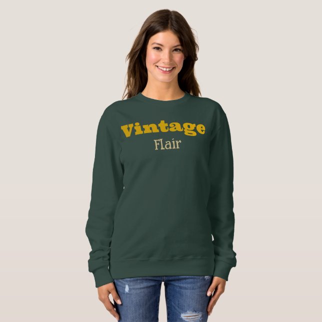 Sudadera Vintage Flair T-Shirt (Anverso completo)