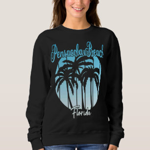 Sudadera Vintage Florida Vacaciones Pensacola Beach I Love