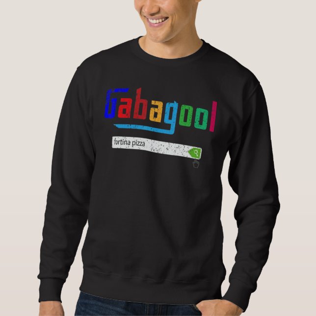 Sudadera Vintage Gabagool  argot italiano (Anverso)