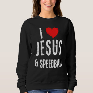 Sudadera Vintage Grunge Amo a Jesús y a los Cristianos de l
