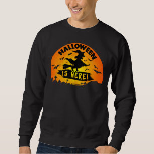 SUDADERA VINTAGE HALLOWEEN ESTÁ AQUÍ