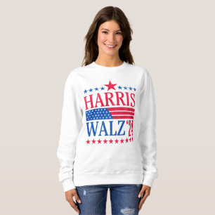 Sudadera Vintage Harris y Walz Elecciones 2024