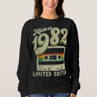 Sudadera Vintage hecho en 1982 40º cumpleaños