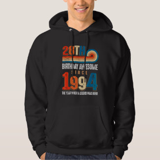 Sudadera Vintage Hecho En 1994 28º Cumpleaños La Leyenda Er