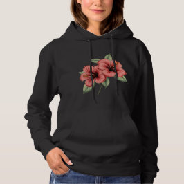 Sudadera Vintage Hibiscus women's hoodie