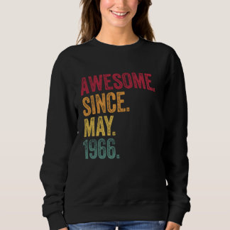 Sudadera Vintage - Impresionante desde mayo de 1966 59º cum