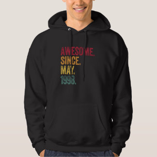 Sudadera Vintage - Increíble desde mayo de 1998 Cumpleaños