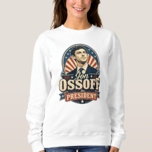 Sudadera Vintage Jon Ossoff Presidente Político