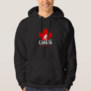 Sudadera Vintage jugador de hockey sobre hielo de hoja de a
