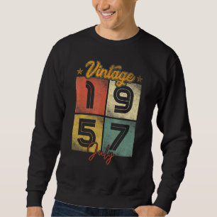 Sudadera Vintage Julio 1957 65 años