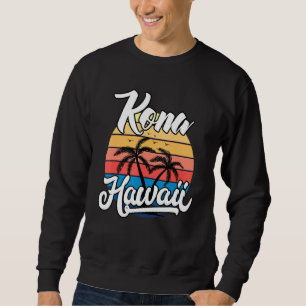 Sudadera Vintage Kona Hawaii Beach Surf Surfing 70s 80s Sur